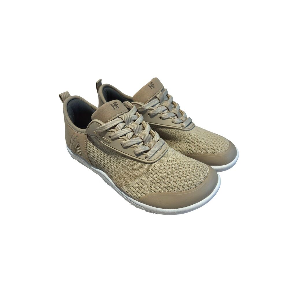 Hike Footwear HF Stride Barefoot Shoes Beige Women's 6 Men's 4 Zero Drop